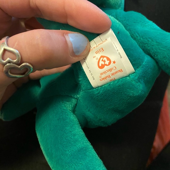 RARE ERIN BEANIE BABY 🍀 - Picture 4 of 5